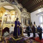 El Cautivo y la Virgen de las Mercedes reciben a los devotos en la parroquia de Santa Genoveva de Sevilla
