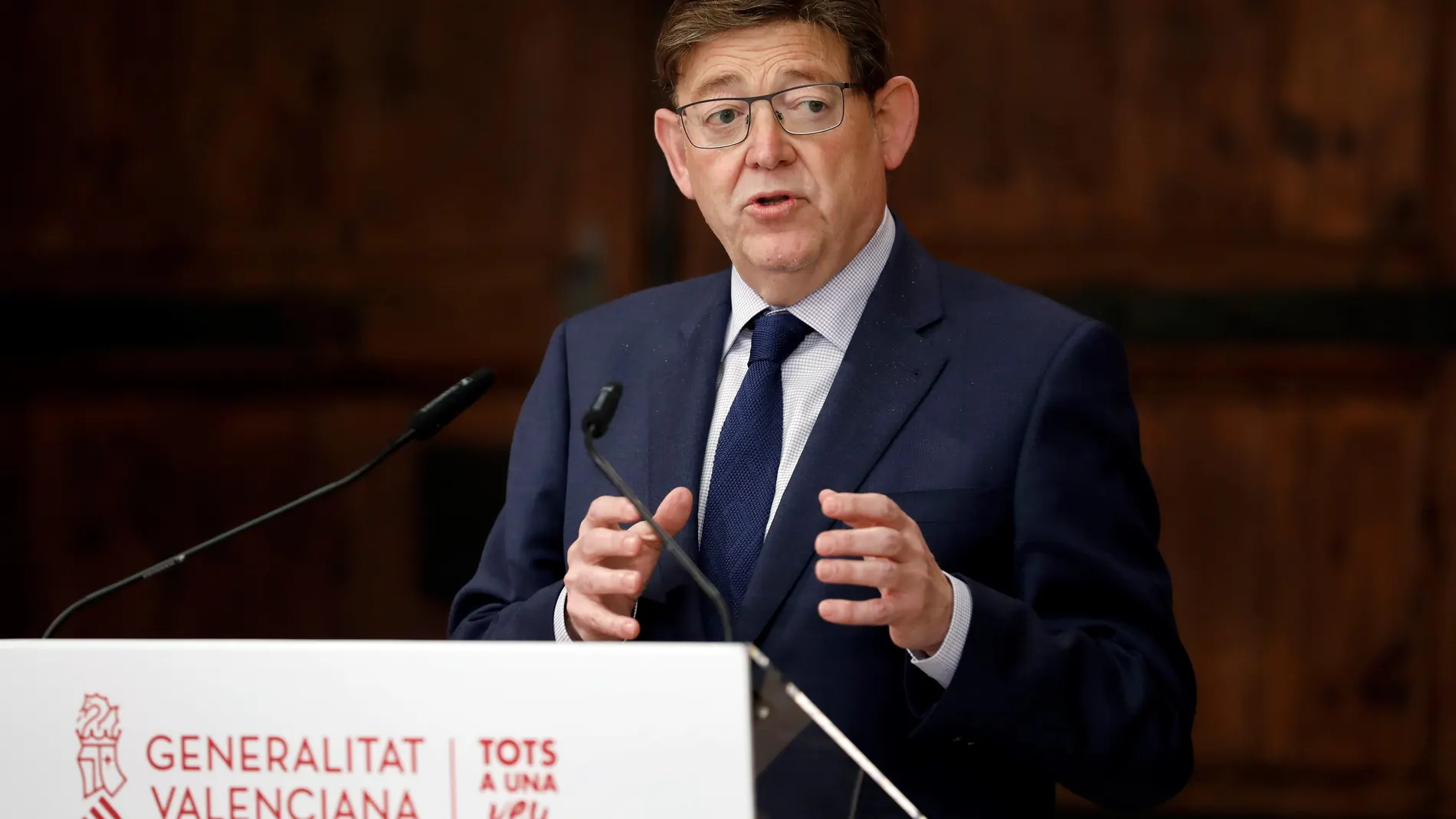 El president de la Generalitat, Ximo Puig
