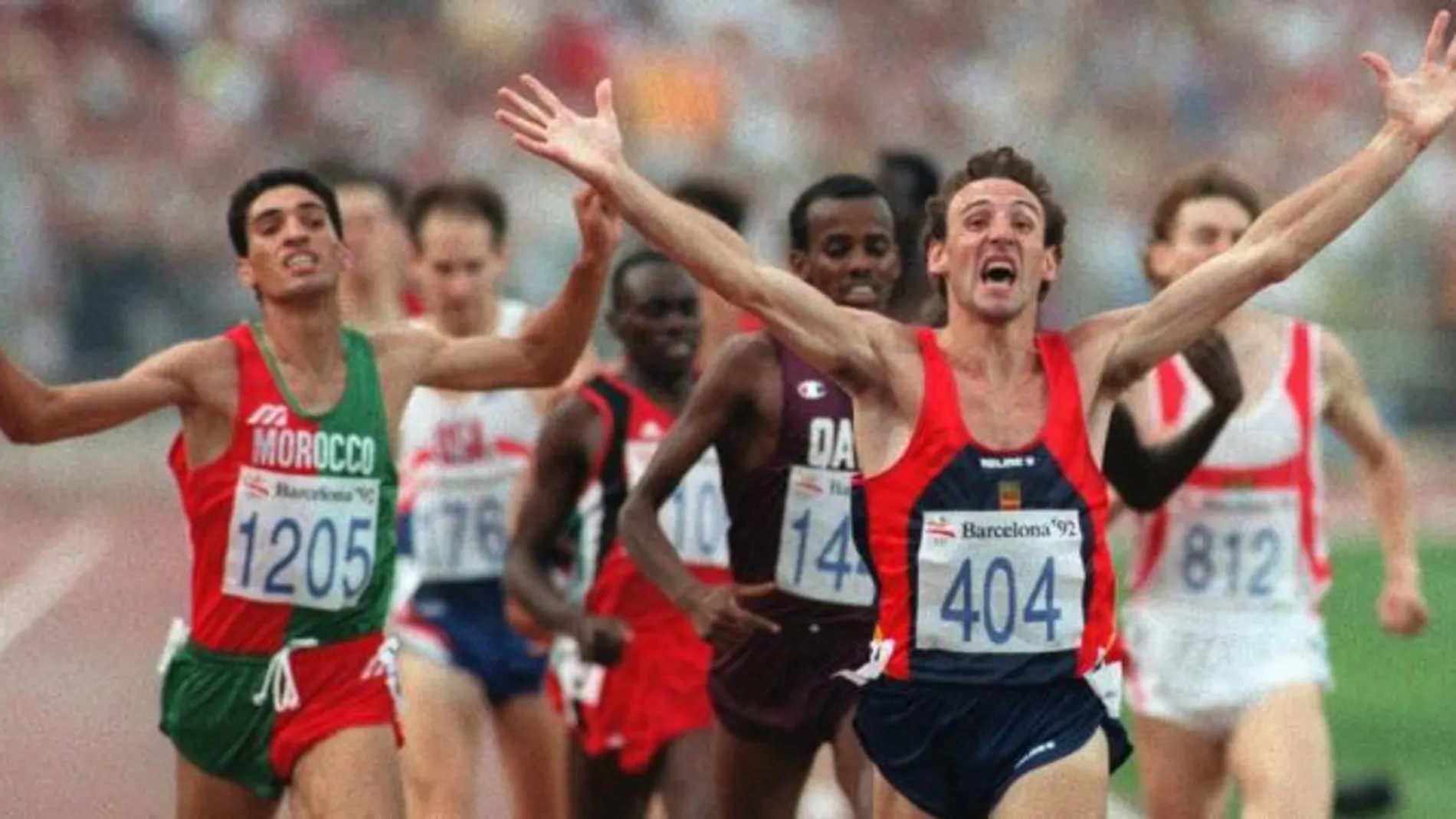 El triunfo de Fermín Cacho en la prueba de 1.500 metros en los Juegos Olímpicos de Barcelona'92, un hito en el atletismo español