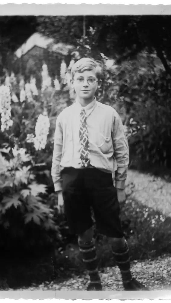 Joop Pollmann (1922-1978) de niño