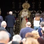 La Semana Santa vuelve a Málaga después de dos años. EFE/Daniel Pérez