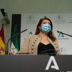 La consejera de Agricultura, Ganadería, Pesca y Desarrollo Sostenible de la Junta de Andalucía, Carmen Crespo