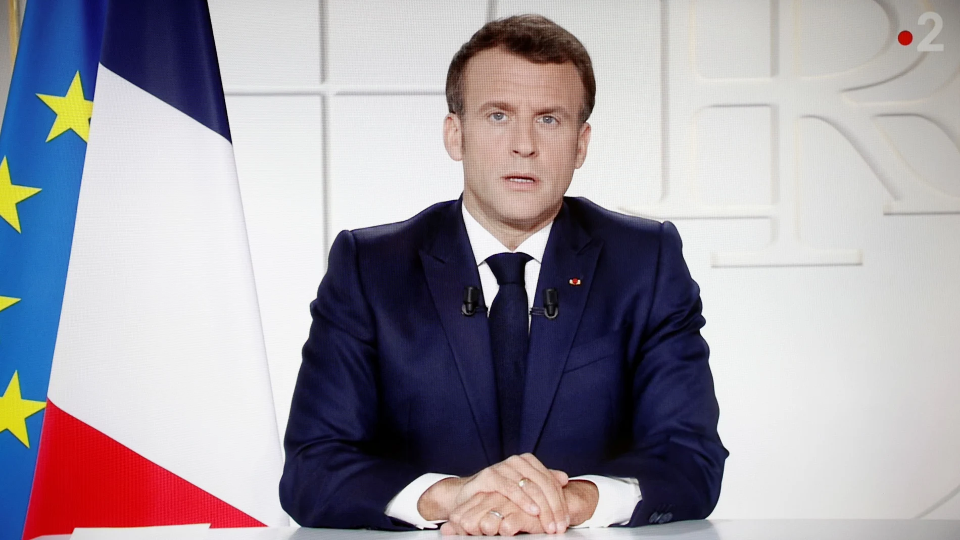 El presidente Emmanuel Macron