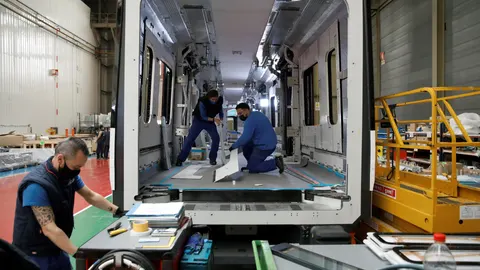 Imagen de la factoría de Stadler Rail Valencia