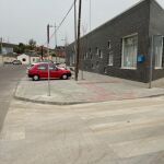 Calle Pinar de Zamora tras las obras de mejora de aceras