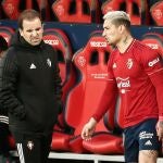 Chimy Ávila reaparece en un partido oficial con Osasuna tras sus dos lesiones de rodilla