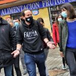 El candidato de Unidas Podemos a la presidencia de la Comunidad de Madrid, Pablo Iglesias