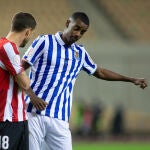 De Marcos discute con Isak en la final de Copa entre el Athletic Club y la Real Sociedad