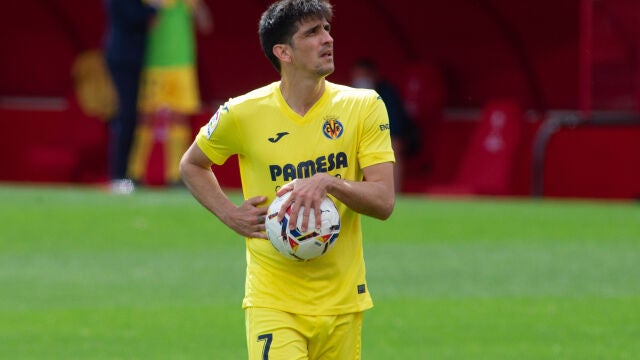Gerard Moreno con el Villarreal.
