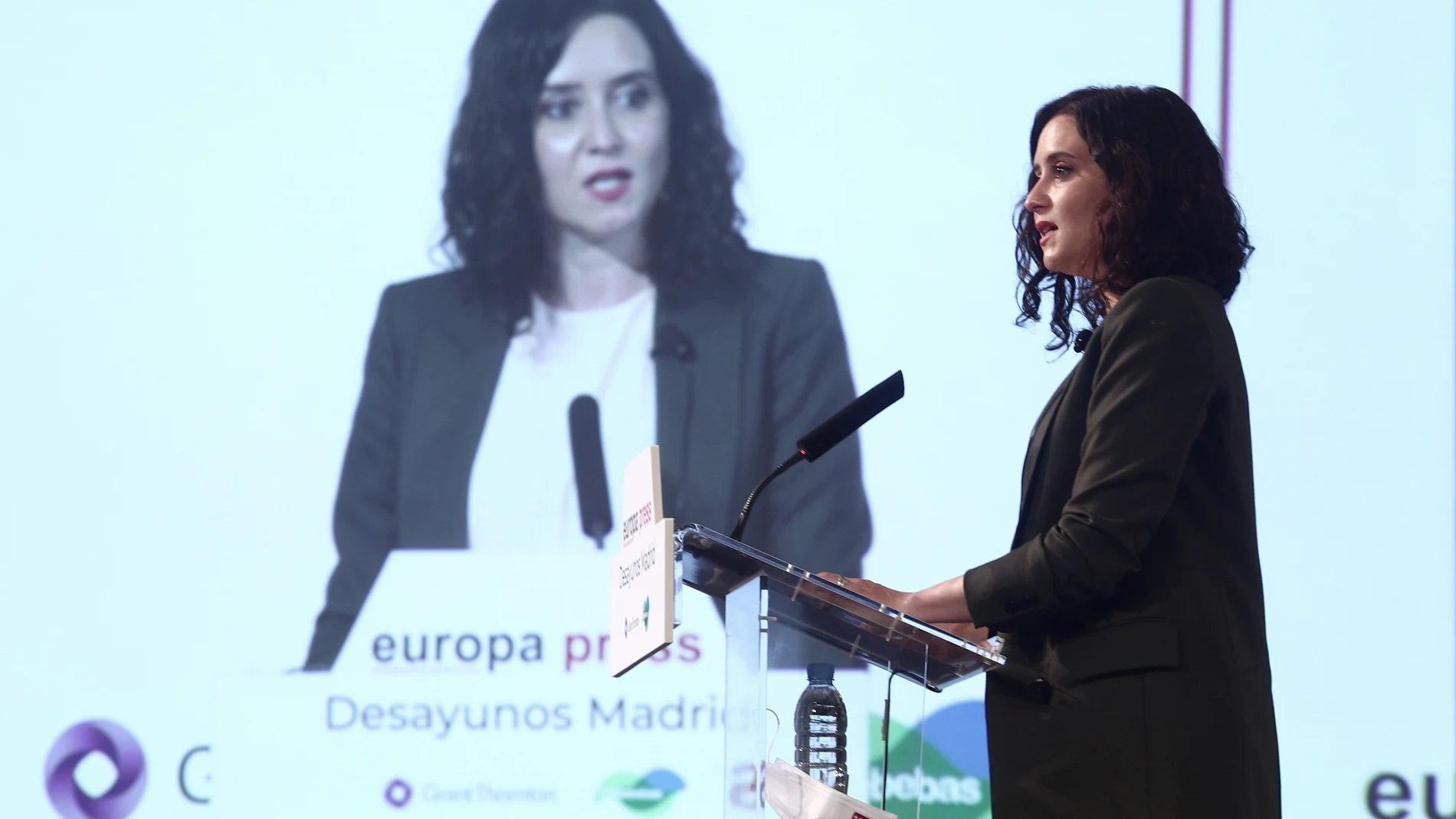 La presidenta de la Comunidad de Madrid y candidata en las elecciones del 4 de mayo en la región, Isabel Díaz Ayuso