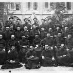 Grupo de jesuitas en los años 30