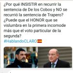 Tweet de la APROGC