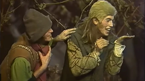 Una imagen de la adaptación rusa de "El señor de los anillos", titulada "Guardianes" (1991)