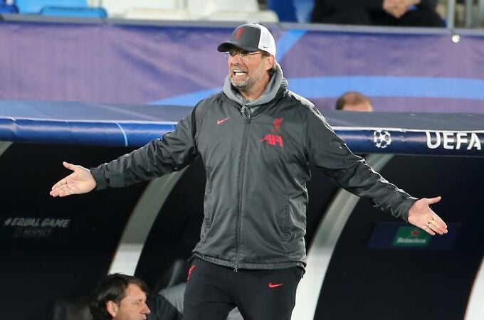 Jürgen Klopp, entrenador del Liverpool.