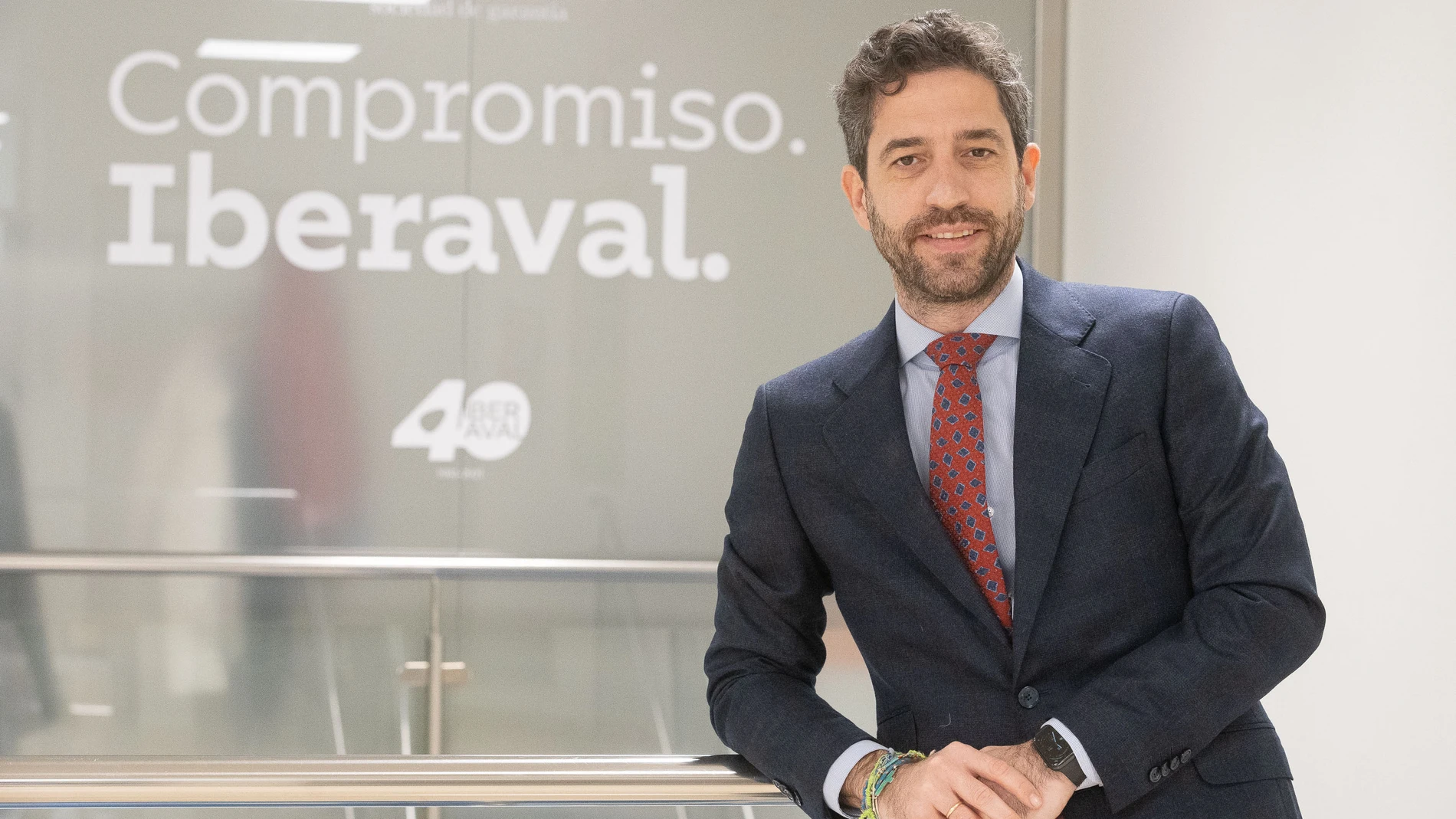 El presidente de Iberaval, César Pontviane