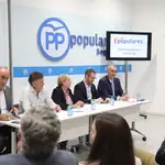 La presidenta del PP de Segovia, Paloma Sanz, preside un Comité Ejecutivo Provincial