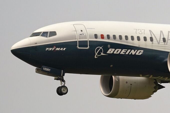 Imagen de archivo del modelo 737 MAX de Boeing