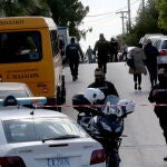 La Policía griega acordona la zona del sur de Atenas donde fue asesinado Yorgos Karaivaz