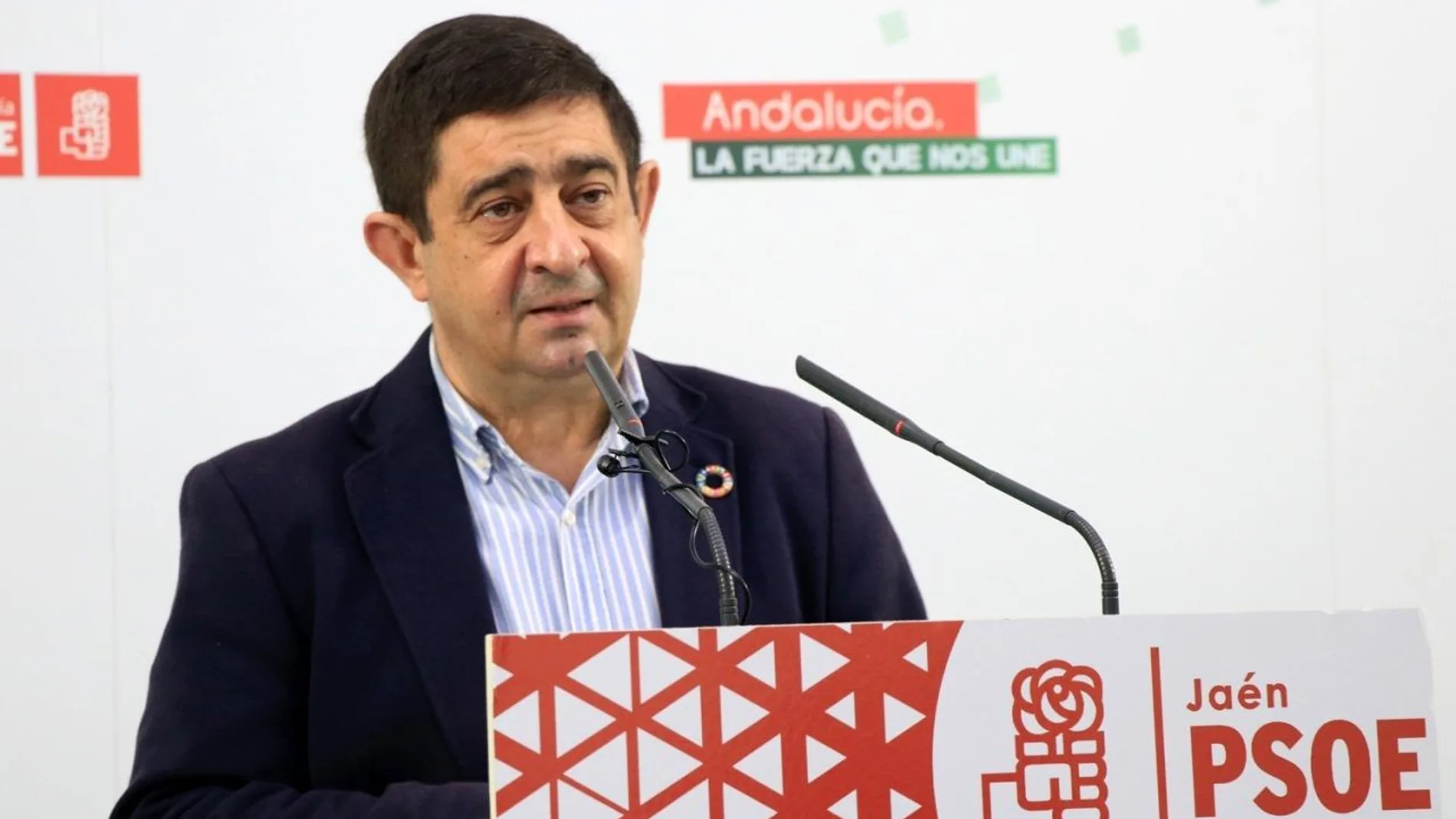El secretario general del PSOE de Jaén, Francisco Reyes