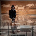 Inauguración de una exposición sobre arte prehistórico en el Museo Arqueológico