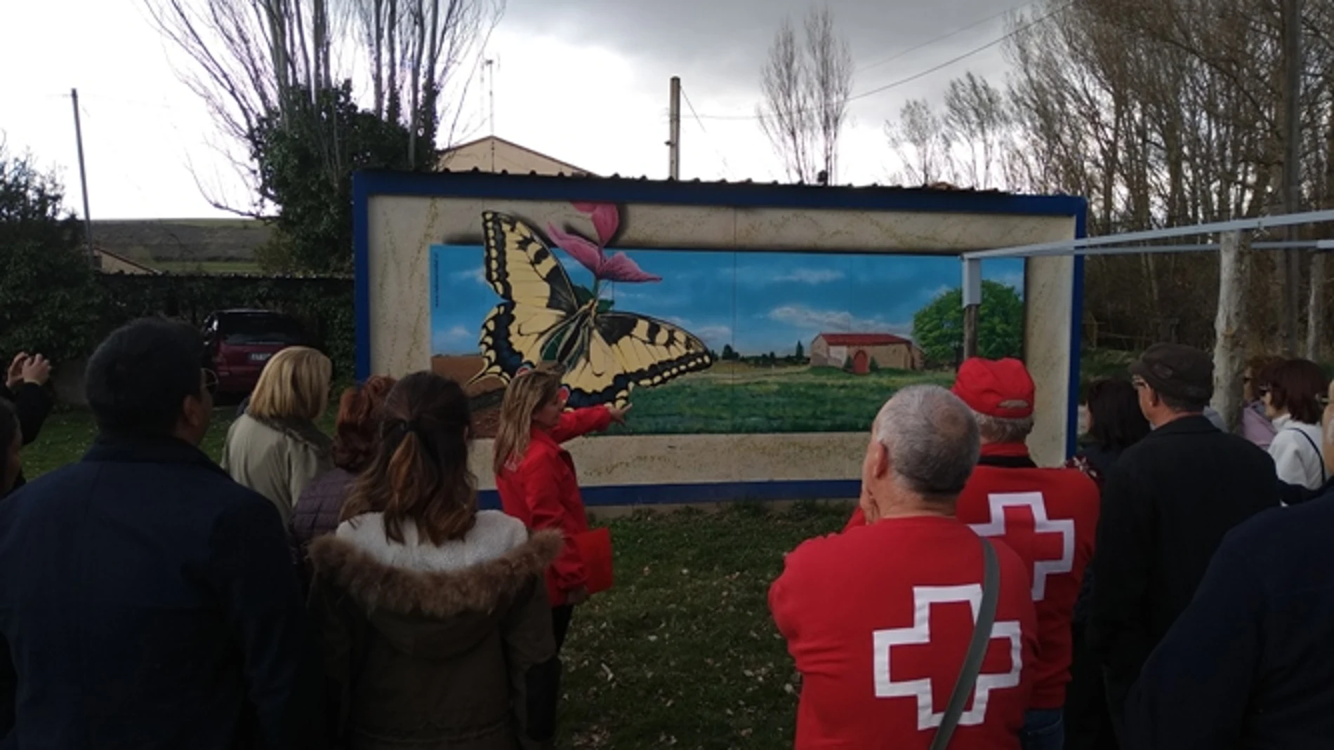 Visita de murales en Tubilla del Lago