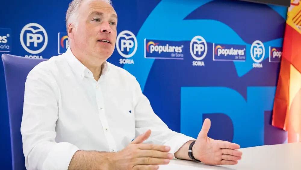 El portavoz del Grupo Municipal Popular, Javier Muñoz Remacha