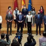 Toma de posesión secretarios generales de las consejerías del Gobierno regional