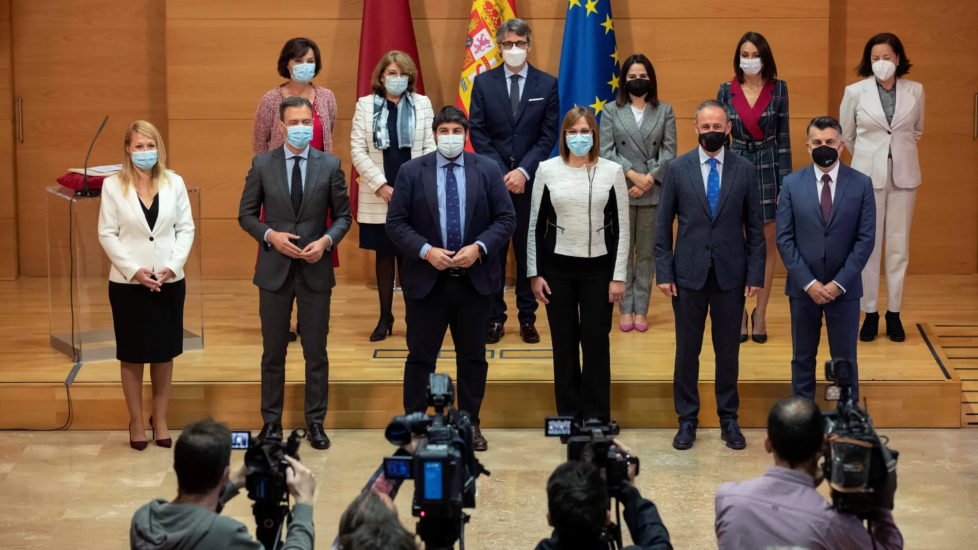 Toma de posesión secretarios generales de las consejerías del Gobierno regional