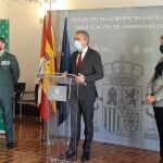 El delegado del Gobierno en Castilla y León, Javier Izquierdo, presenta en Segovia la operación