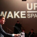El presidente del Gobierno, Pedro Sánchez, ayer durante la inauguración de un acto en Madrid
