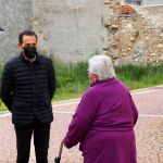 El presidente de la Diputación de Valladolid, Conrado Íscar, visita Valbuena de Duero