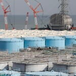 Trabajos de demolición de la planta nuclear de Fukushima