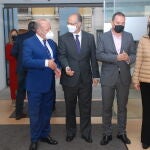 Luis Fuentes junto a Francisco José Requejo, Estrella Torrecilla y José María Barrios