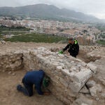 El yacimiento de la Sierra del Balumba de Santomera en Santomera, Murcia, (España).