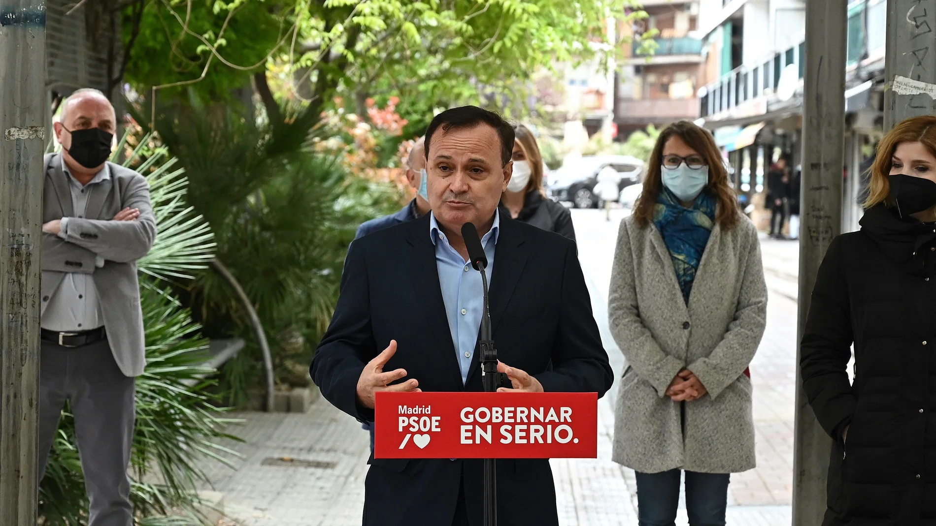 El alcalde de Coslada, Ángel Viveros Gutiérrez