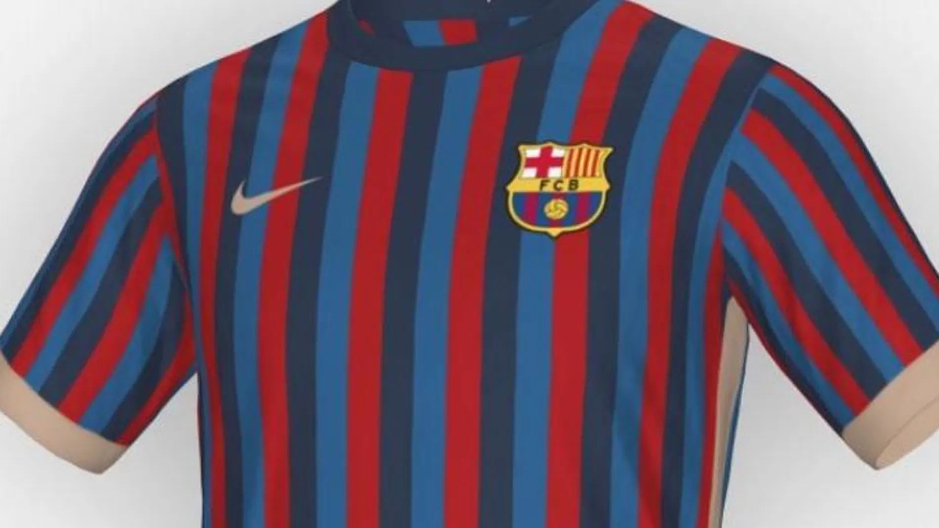 Así podría ser la camiseta del Fútbol club Barcelona para la temporada 2022-2023