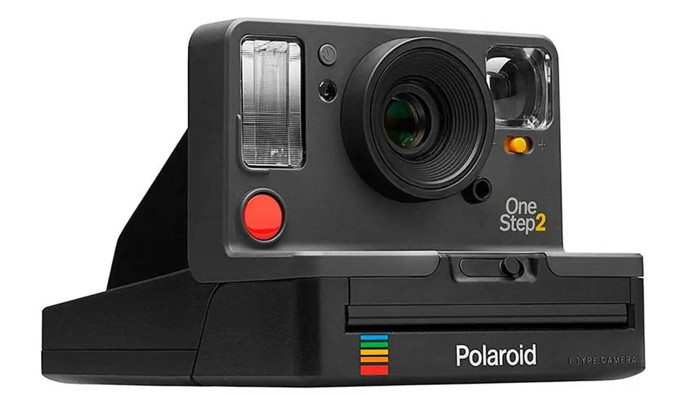 Una cámara Polaroid