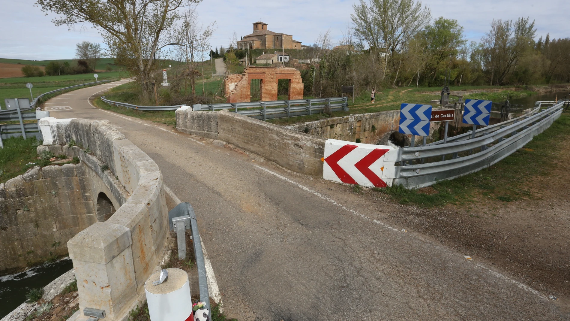 Proyecto de recuperación del conjunto de la esclusa 13 del Canal de Castilla en Naveros de Pisuerga