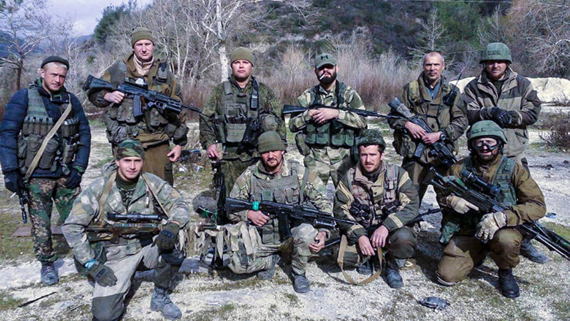 Mercenarios del grupo ruso Wagner