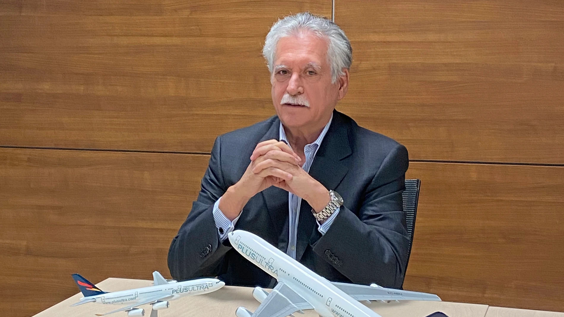 Fernando García Manso, presidente de Plus Ultra Líneas Aéreas