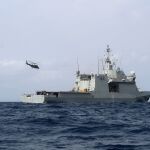 El BAM Furor de la Armada en aguas del golfo de Guinea