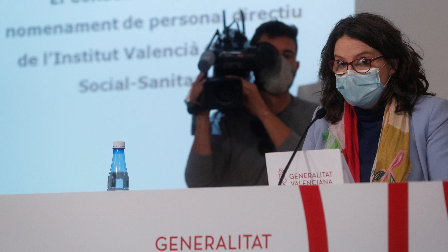 La vicepresidenta y Portavoz del Gobierno valenciano, Mónica Oltra