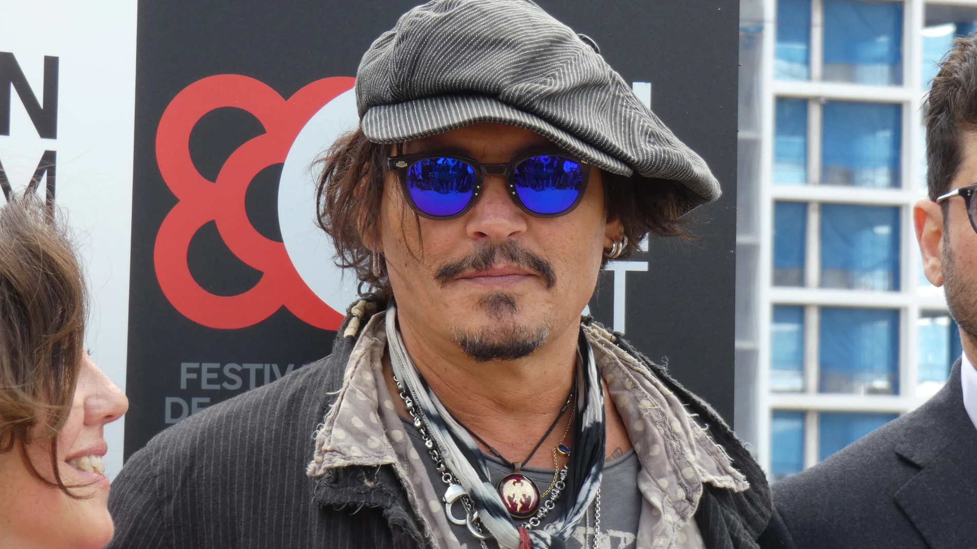 Johnny Depp posa después de la rueda de prensa de presentación de la película ‘El fotógrafo de Minamata', hace unos meses en Barcelona / Europa Press16/04/2021