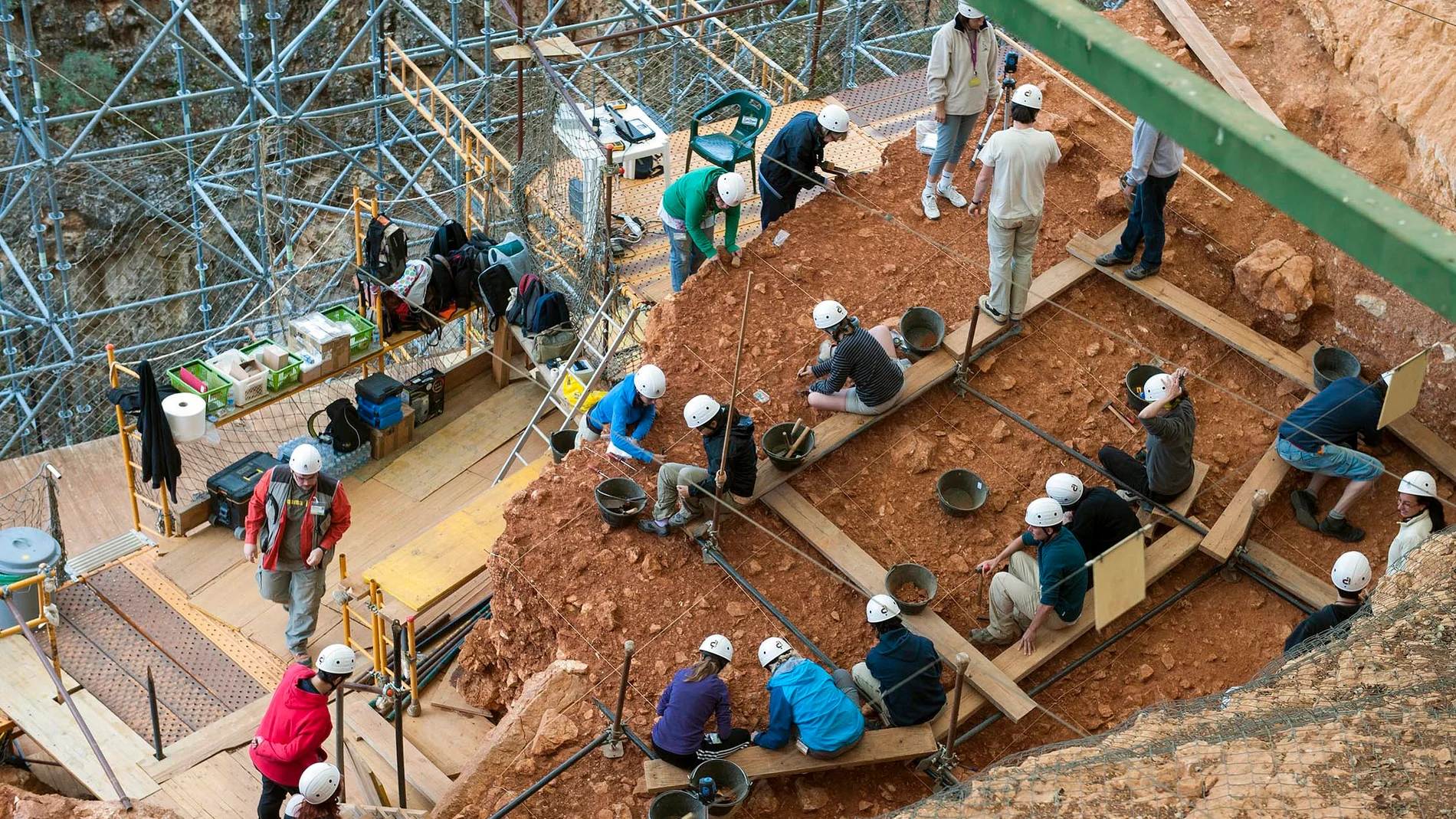 Inicio de la campaña de excavaciones en la Sierra de Atapuerca.