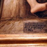 Parte de la obra "San Rocco" de Guglielmo Caccia