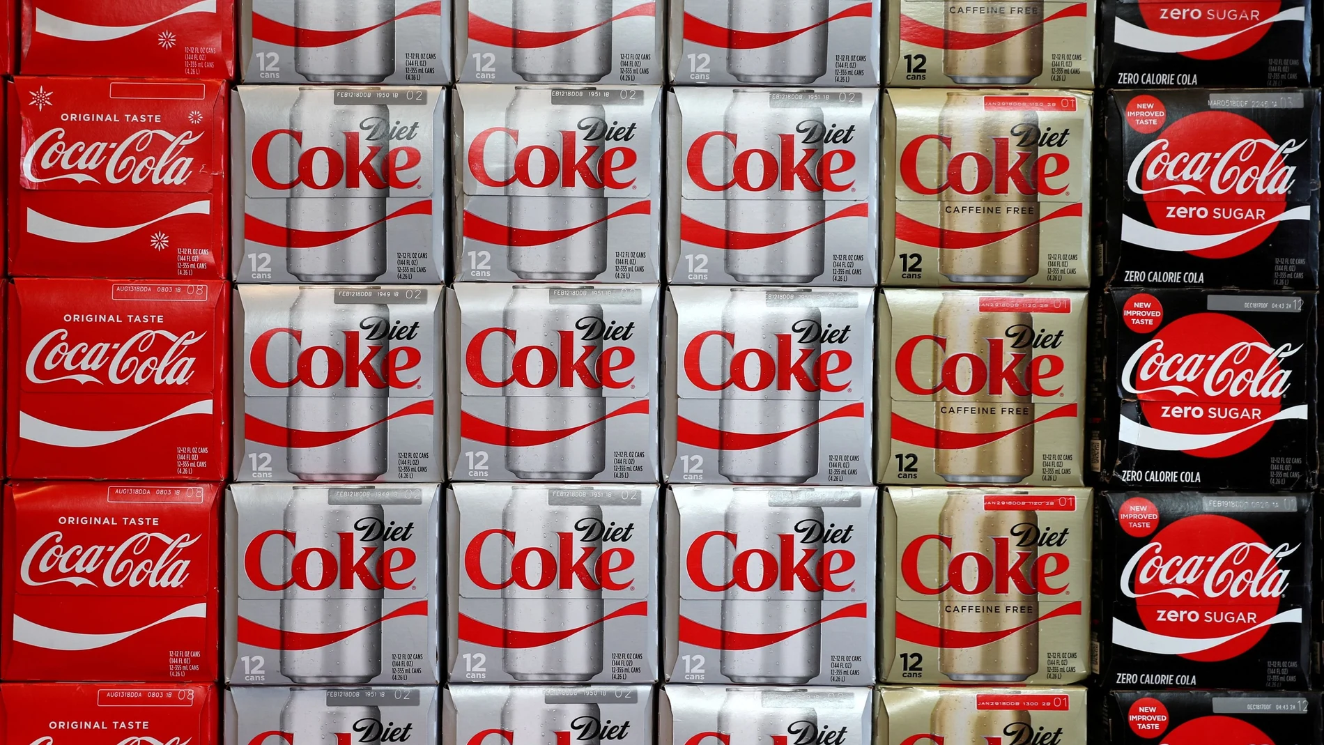 Las opciones sin azúcar representan el 63% del volumen de ventas de Coca-Cola en España