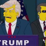 Trump en los Simpson