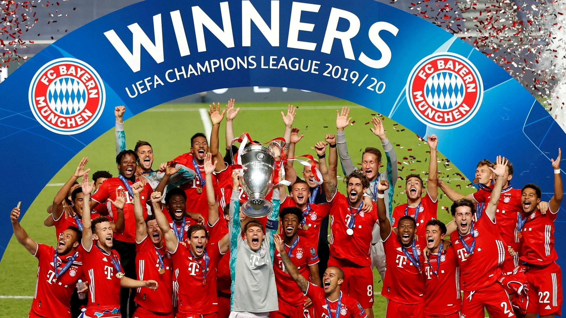 El Bayern de Múnich es el vigente campeón de la Champions League.