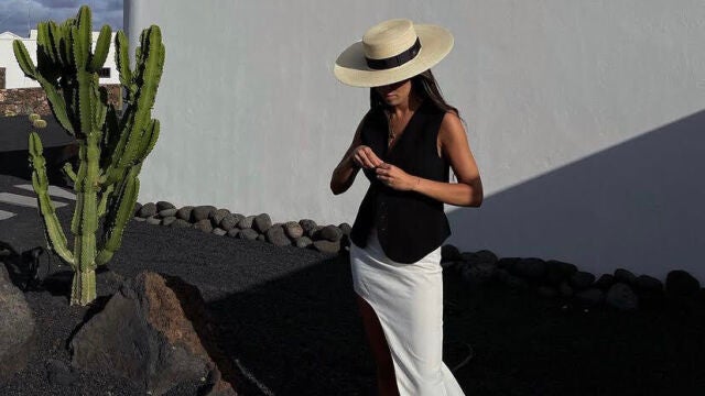 Violeta Mangriñán en Lanzarote.