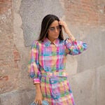 María Fernández-Rubíes con el vestido de la primavera.